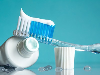 Toothpaste with fluoride